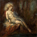 Déesse au rocher - Gustave Moreau — vy av konstverket