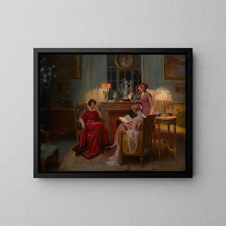 Delphin Enjolras - In the reading room.webp