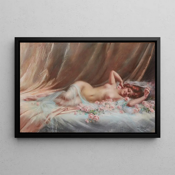 Delphin Enjolras - Nu Aux Roses.webp