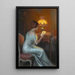 Reproduktion av målningen Rêverie - Delphin Enjolras