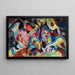 Reproduktion av målningen Flodsvall Improviserad - Wassily Kandinsky