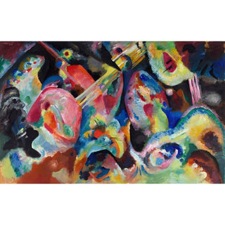 Déluge Improvisé - Wassily Kandinsky | Reproduction Tableau Décoration murale affiche copie