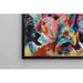 Reproduktion av målningen Flodsvall Improviserad - Wassily Kandinsky