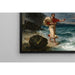 Reproduktion av målningen Démosthène vid havet - Eugène Delacroix