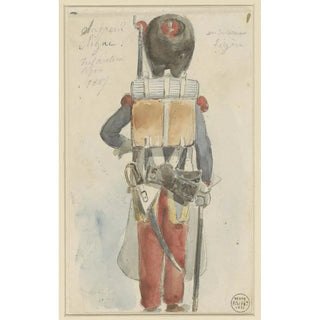 Denis Auguste Marie Raffet - Uniformstudie.webp