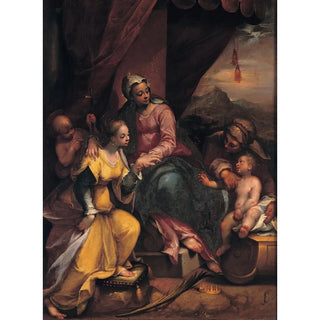 Denys Calvaert - Mystic marriage of Saint Catherine.webp