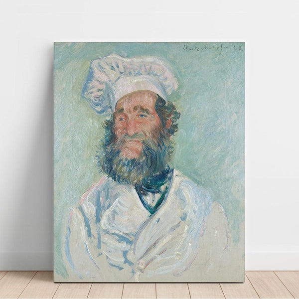 Reproduktion av målningen Der Koch (Le Chef Père Paul) - Claude Monet