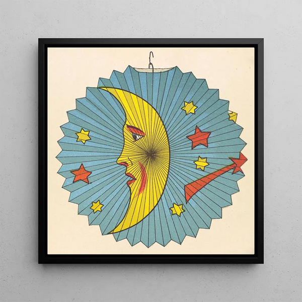 Design de lanterne lune et étoiles - Anonymous