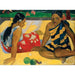 Reproduktion av målningen Två Tahitiska kvinnor - Paul Gauguin