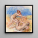 Två Nudar - Pierre-Auguste Renoir — inramlat konstverk på väggen