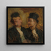 två advokater - Honoré Daumier — inramlat konstverk på väggen