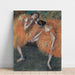 Reproduktion av målningen av två dansare - Edgar Degas