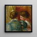 Två kvinnor - Pierre-Auguste Renoir — inramlat konstverk på väggen