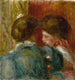 Två kvinnor - Pierre-Auguste Renoir — vy av konstverket