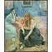 Reproduktion av målningen av två flickor - Berthe Morisot