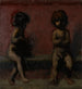 två putti - Hans Von Mares — vy av konstverket