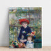 Reproduktion av målningen av två systrar (på terrassen) - Pierre-Auguste Renoir