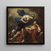 Diane och Endymion - Luca Giordano — inramlat konstverk på väggen