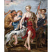 Reproduktion av målningen Diane och hennes nymfer ger sig ut på jakt - Peter Paul Rubens