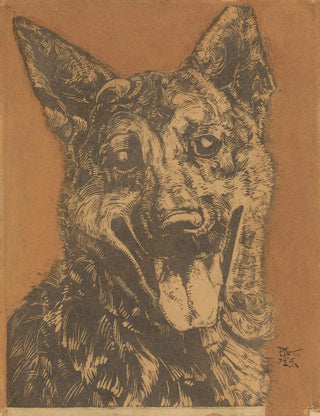 Dick Ket - Cees portret van een hond.webp