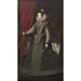 Reproduktion av målningen Isabelle de Bourbon första drottning av kung Philippe IV - Diego Velázquez