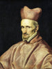 porträtt av kardinal Gaspar de Borja y Velasco - Diego Velázquez — vy av konstverket