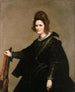 Portrait d'une dame - Diego Velázquez — vy av konstverket