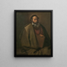 Saint Paul - Diego Velázquez — inramlat konstverk på väggen