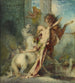 Diomède som äter hästar - Gustave Moreau — vy av konstverket