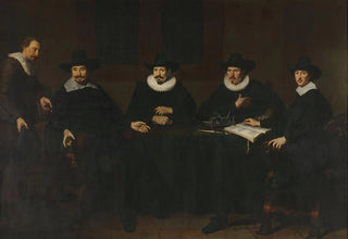 Dirck Dircksz van Santvoort - De hoofdlieden van de Saainering te Amsterdam 1643.webp