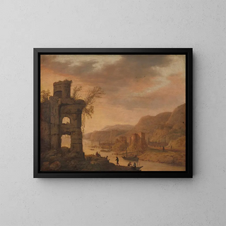 Dirck Verhaert - River Landscape.webp