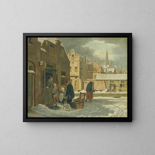 Dirk Jan van der Laan - City View in the Winter.webp