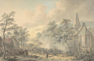 Dirk Langendijk - Battle Scene with Church at right.webp
