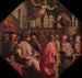 Antonio Giacomini's tal för kriget mot Pisa i Sala dei Duecento - Giorgio Vasari — vy av konstverket