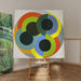 Reproduktion av målningen Disques - Robert Delaunay