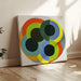 Reproduktion av målningen Disques - Robert Delaunay