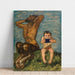 Reproduktion av målningen Dissonanz - Franz von Stuck
