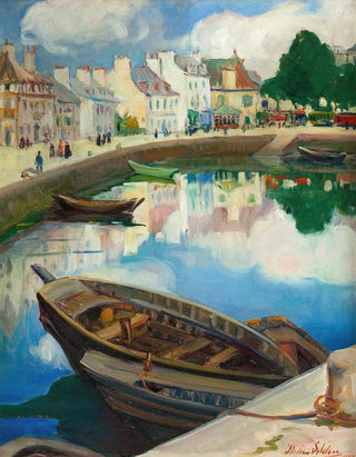 Dixie Selden - The Little Harbor Concarneau Brittany.webp