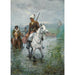 Cosaques à cheval - Dmitri Petrovich Ventsenostsev — vy av konstverket