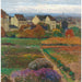 Reproduktion av målningen Döbling, Vienne - Carl Moll