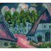 Reproduktion av målningen Domaine de Staberhof III - Ernst Ludwig Kirchner