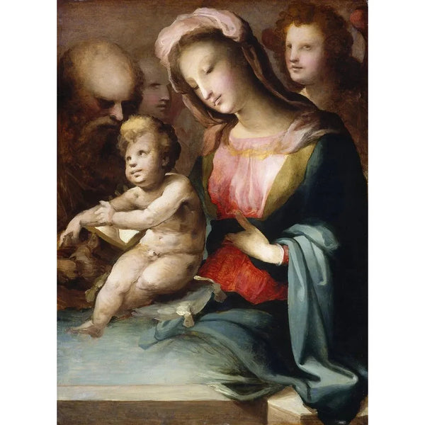 Domenico Beccafumi - The Holy Family with Angels.webp