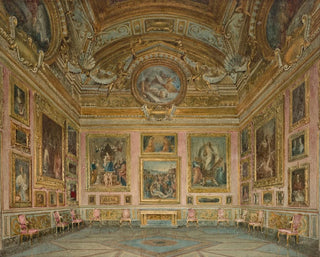 Domenico Caligo - Interior of Palazzo Pitti in Florence Sala dellIliade.webp