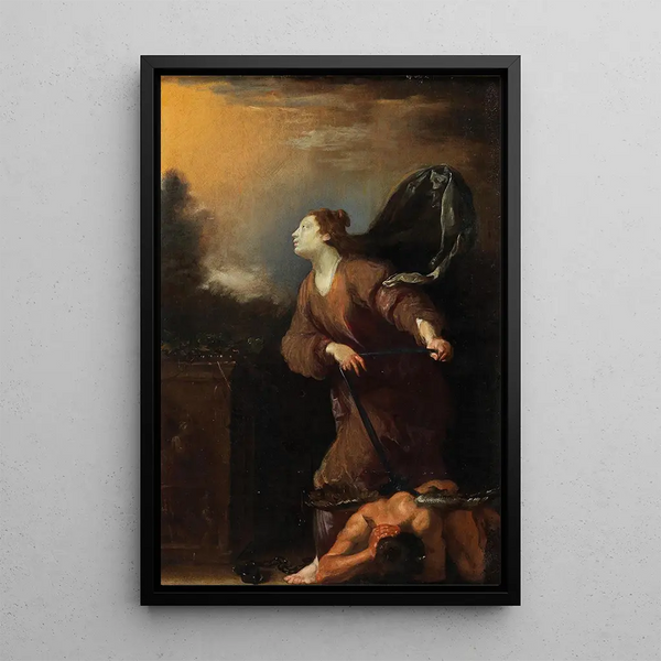 Reproduktion av målningen Sainte Julienne - Domenico Fetti