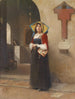 Devotion - Domenico Induno — vy av konstverket