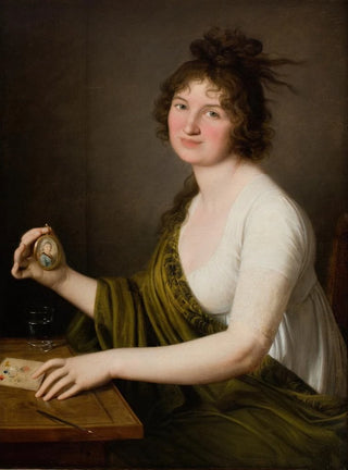 Domenico del Frate - Portrait of Waleria Tarnowska ne Stroynowska 17821849 Wife of Jan Feliks Tarnowski from 1800.webp