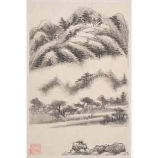 Dong Qichang - Landscapes after old masters Pl5.webp