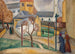 Rue de Village Parfois en Hiver - Dora Bromberger — vy av konstverket