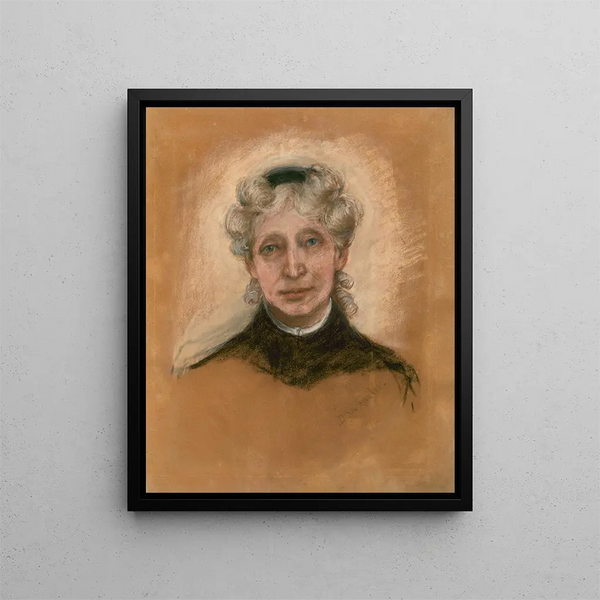 Harriet Elizabeth Beecher Stowe - Dora Wheeler Keith — inramlat konstverk på väggen