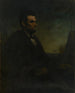 Portrait de Lincoln - Douglas Volk — vy av konstverket
